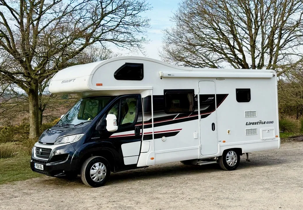 Swift Lifestyle 696 motorhome ready for hire